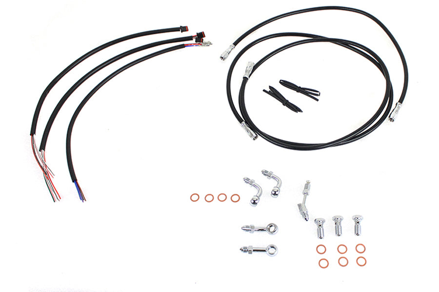 12 inch-14 inch Handlebar Cable and Brake Line Kit