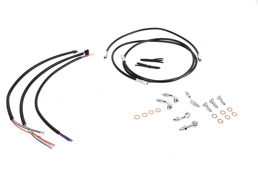 12 inch-14 inch Handlebar Cable and Brake Line Kit