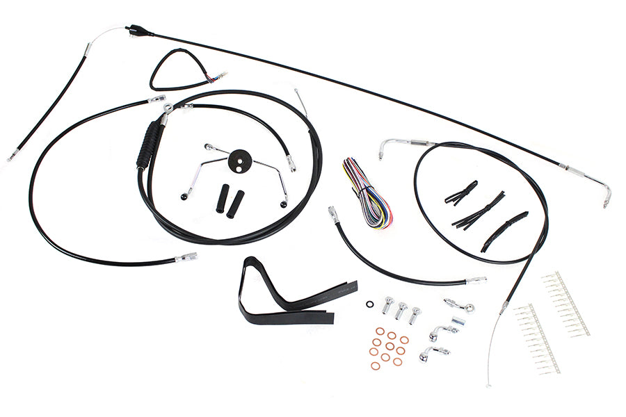 12 inch-14 inch Handlebar Cable and Brake Line Kit