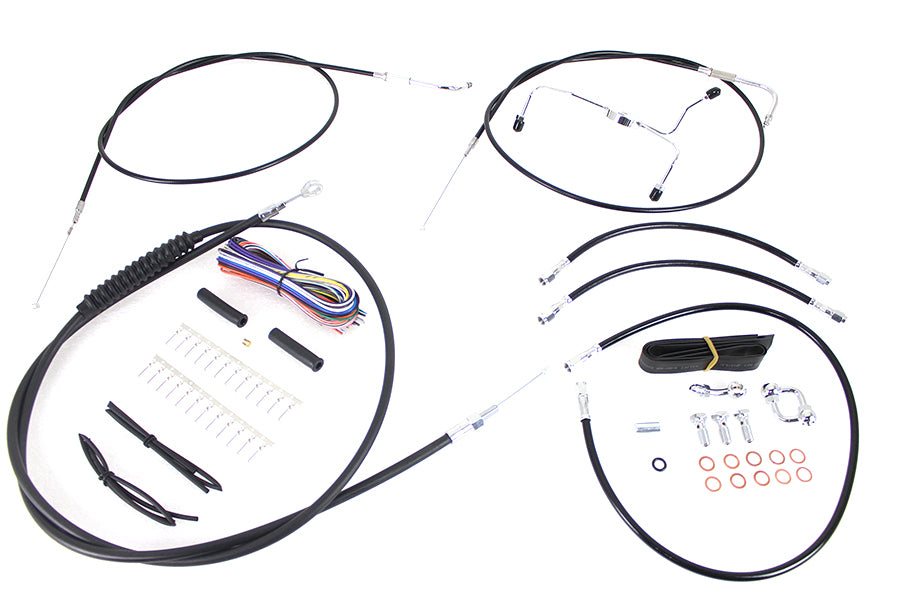12 inch-14 inch Handlebar Cable and Brake Line Kit