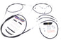 12 inch-14 inch Handlebar Cable and Brake Line Kit