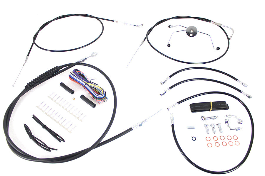 12 inch-14 inch Handlebar Cable and Brake Line Kit