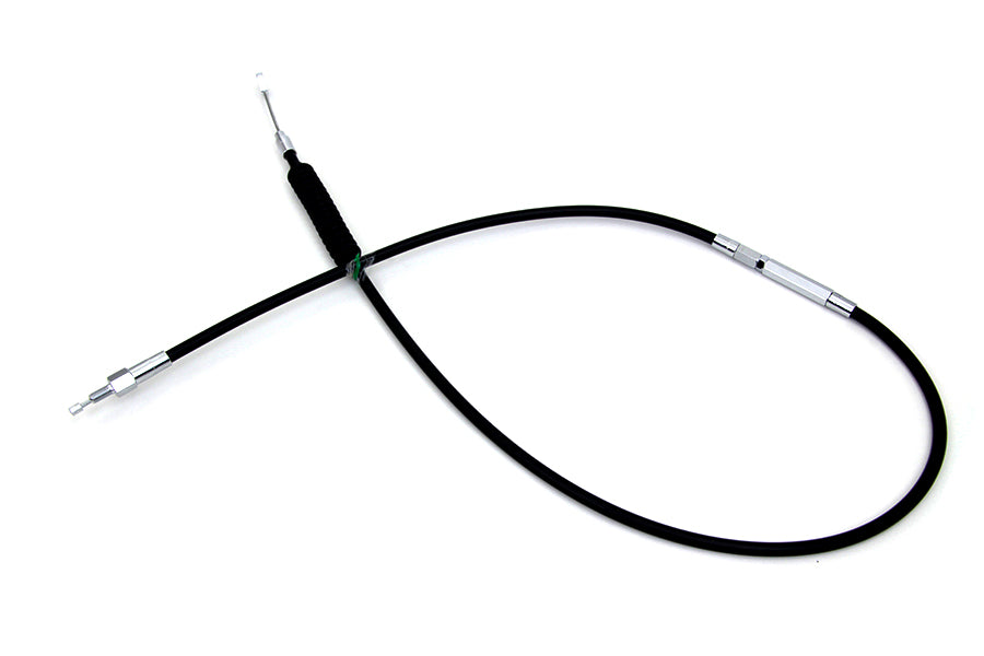 57.25 inch Black Stock Length Clutch Cable