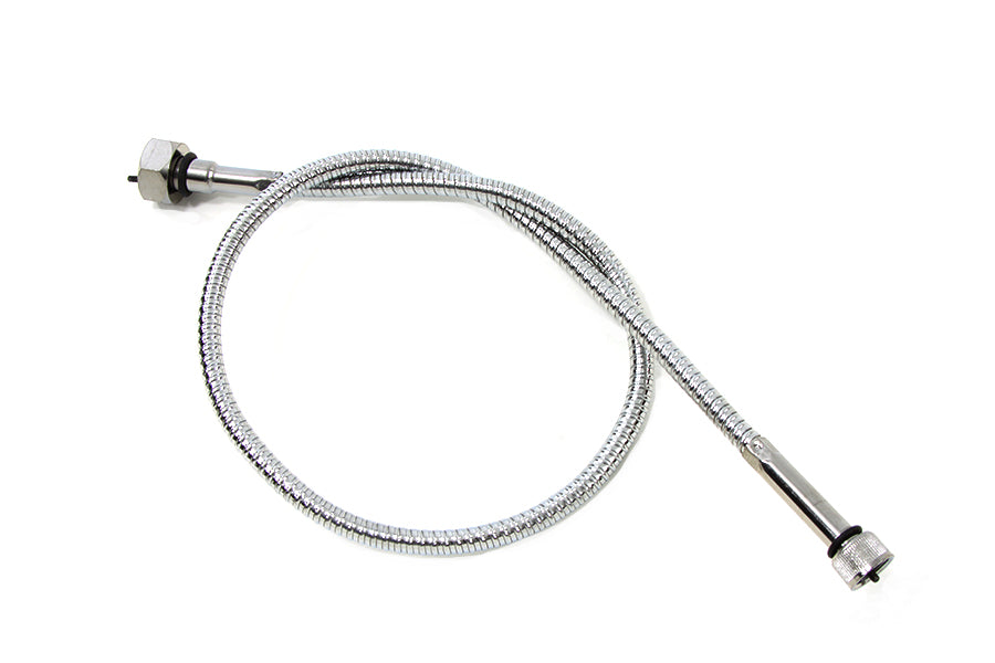 35 inch Chrome Speedometer Cable