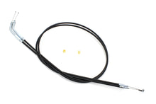 Load image into Gallery viewer, Black Throttle and Idle Cable Set with 45 Elbow Fitting
