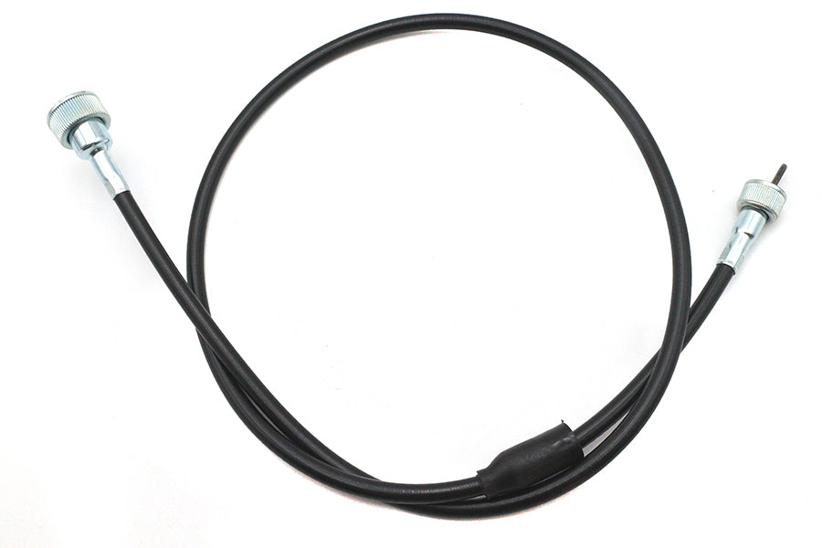 46 inch Black Speedometer Cable