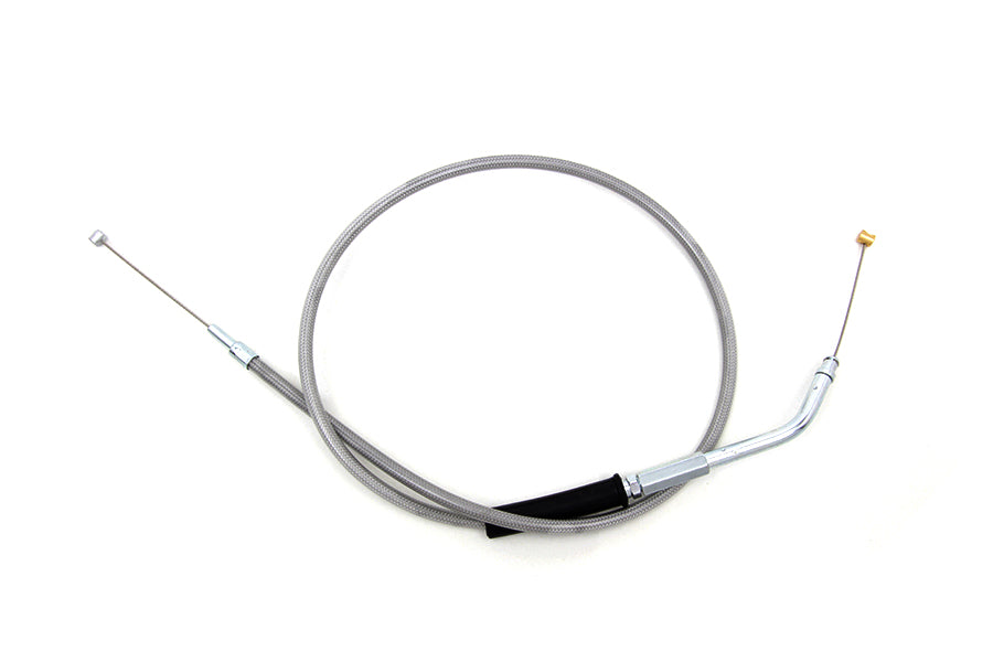 35 inch Braided Stainless Steel Throttle Cable
