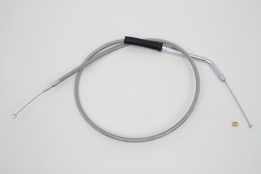35 inch Braided Stainless Steel Throttle Cable