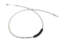 Load image into Gallery viewer, 60.69 inch Braided Stainless Steel Clutch Cable
