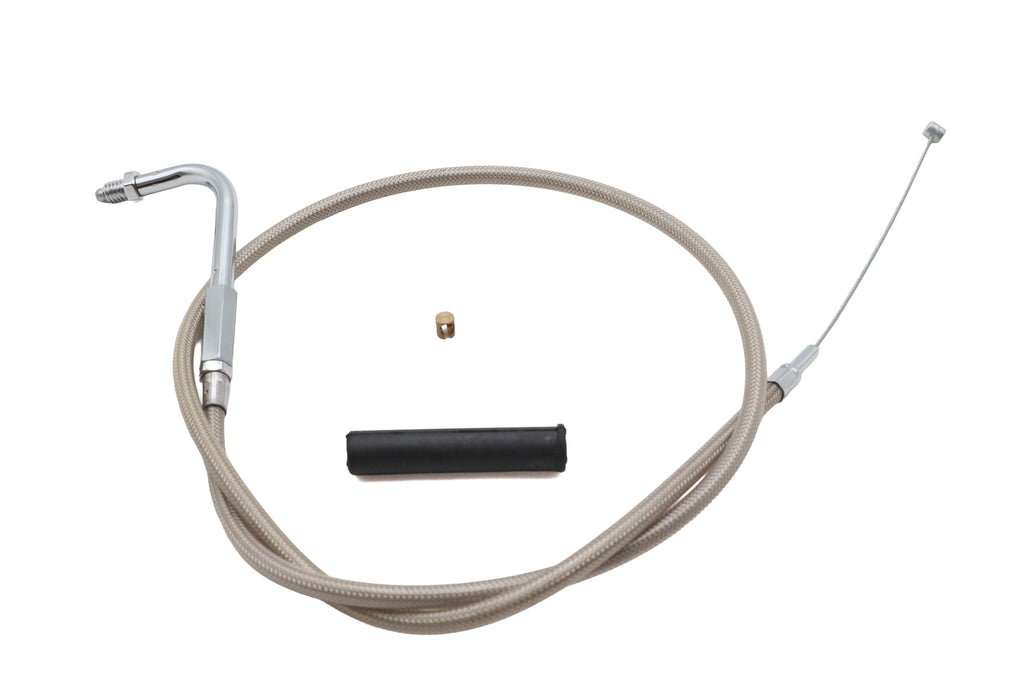 Ultima Braided Stainless Steel Throttle Cable 31-3/4 inch