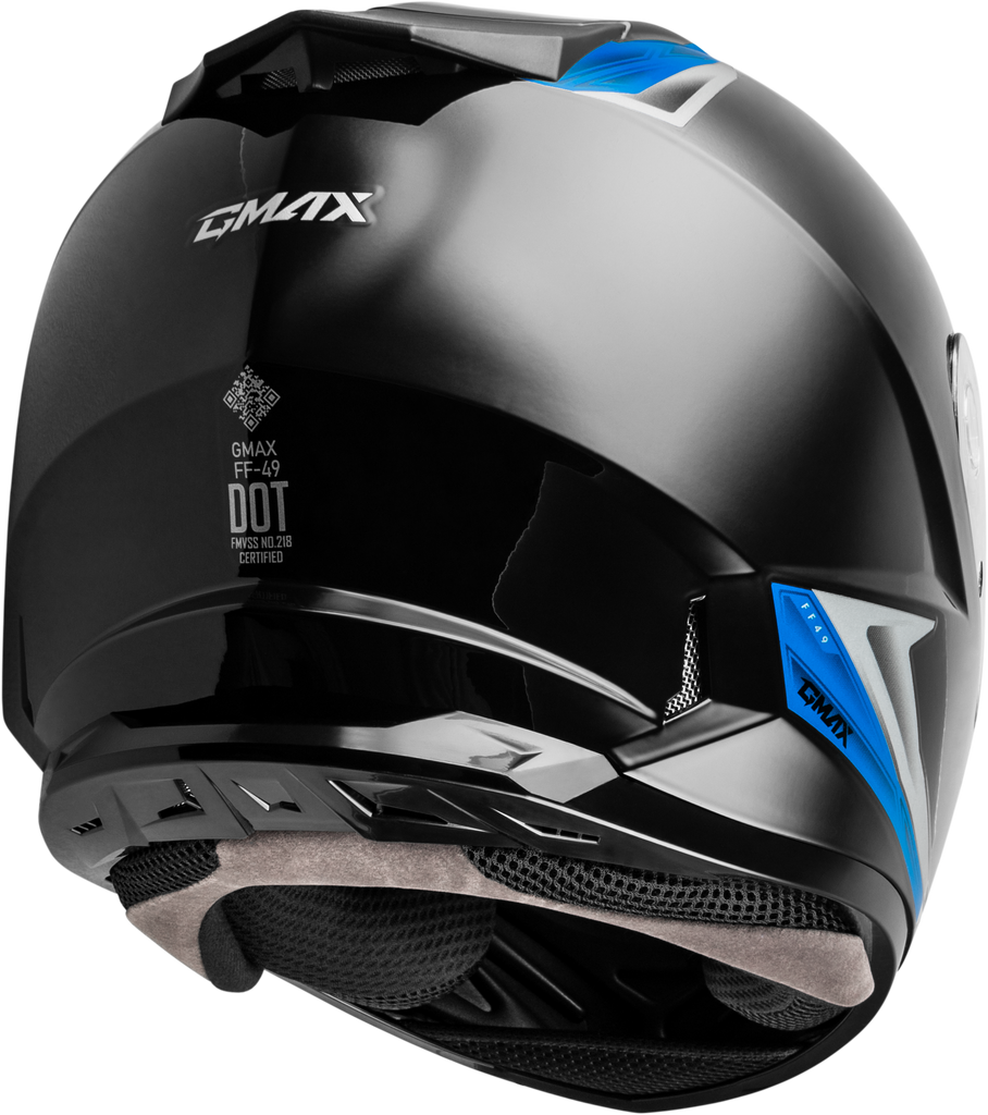 Ff 49 Syth Helmet Black/Blue Lg
