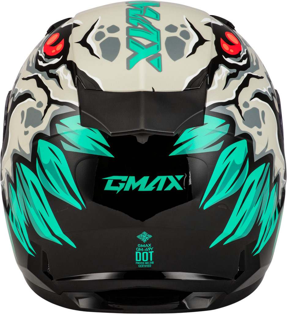 Youth Gm 49y Drax Snow Helmet Silver Ys