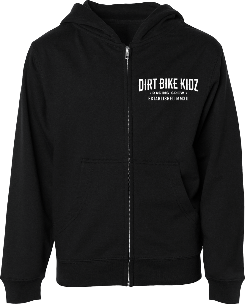 Speed & Style Youth Zip Hood Black Yl