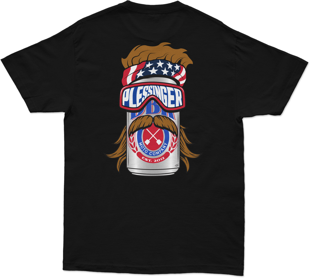 Mullet Madness Tee Black 2x