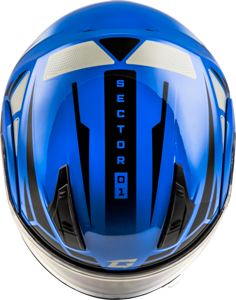Md 04s Sector Snow Helmet Blue/Black Sm