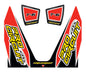T 6 Wrap/End Cap Decal Replacement Muffler Stickers