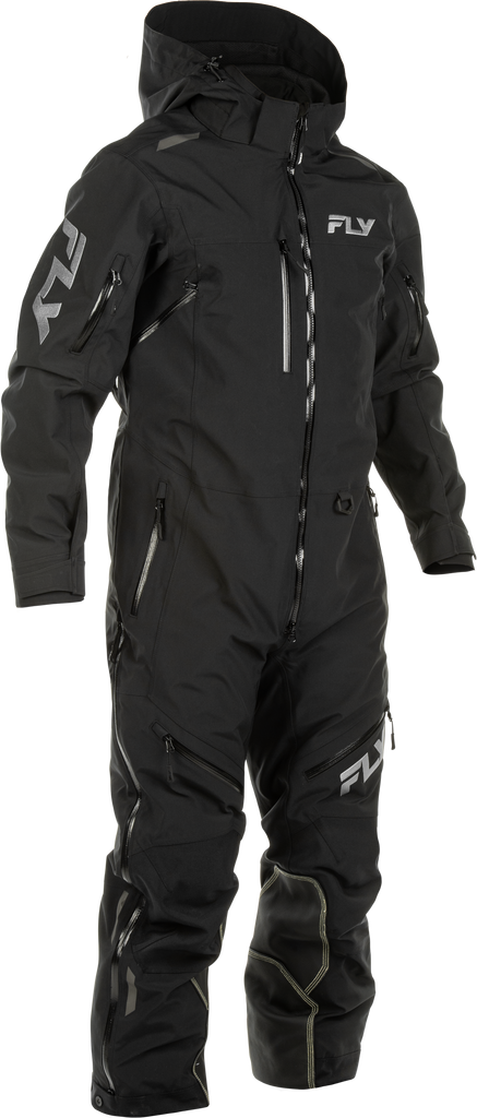 Cobalt Shell Snowbike Monosuit Black/Grey 2x