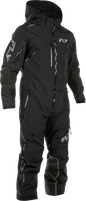 Cobalt Shell Snowbike Monosuit Black/Grey 2x