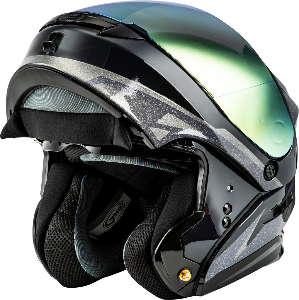 Md 01 Volta Helmet Grey/Silver Metallic 3x