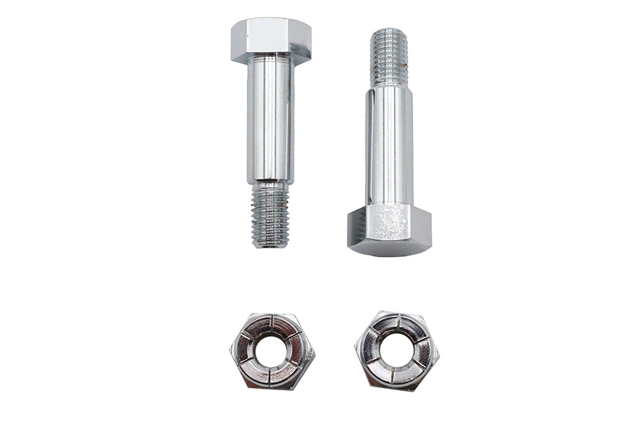 Large Driver Footpeg Bolt Set Chrome