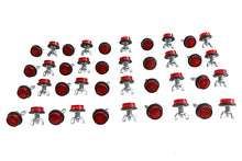 Load image into Gallery viewer, License Plate Frame Reflector Set Red