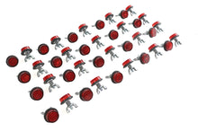 Load image into Gallery viewer, License Plate Frame Reflector Set Red