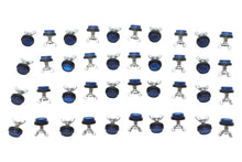 Load image into Gallery viewer, License Plate Frame Reflector Set Blue