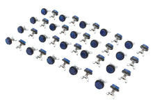 Load image into Gallery viewer, License Plate Frame Reflector Set Blue