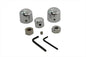 Front Axle Cap Cover Set Chrome