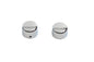 Chrome Front Axle Cap Cover Set Cap Style