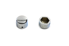 Load image into Gallery viewer, Chrome Front Axle Cap Cover Set Cap Style