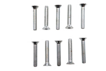 Load image into Gallery viewer, Allen Flat Head Screws Chrome 1/4 inch-28 x 1-1/2 inch