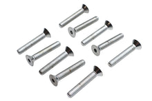 Load image into Gallery viewer, Allen Flat Head Screws Chrome 1/4 inch-28 x 1-1/2 inch