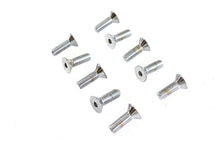 Load image into Gallery viewer, Allen Flat Head Screws Chrome 5/16 inch x 1 inch