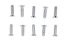 Load image into Gallery viewer, Allen Flat Head Screws Chrome 5/16 inch x 1-1/4 inch