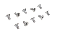Load image into Gallery viewer, Allen Flat Head Screws Chrome 1/4 inch x 1/2 inch