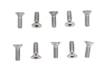Load image into Gallery viewer, Allen Flat Head Screws Chrome 1/4 inch x 3/4 inch
