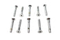 Allen Flat Head Screws Chrome 1/4 inch-20 x 1-3/4 inch