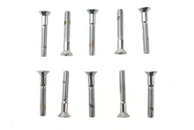 Load image into Gallery viewer, Allen Flat Head Screws Chrome 1/4 inch-20 x 1-3/4 inch