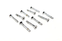 Load image into Gallery viewer, Allen Flat Head Screws Chrome 1/4 inch-20 x 1-3/4 inch