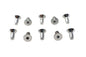 Allen Flat Head Screws Chrome 5/16 inch x 3/4 inch
