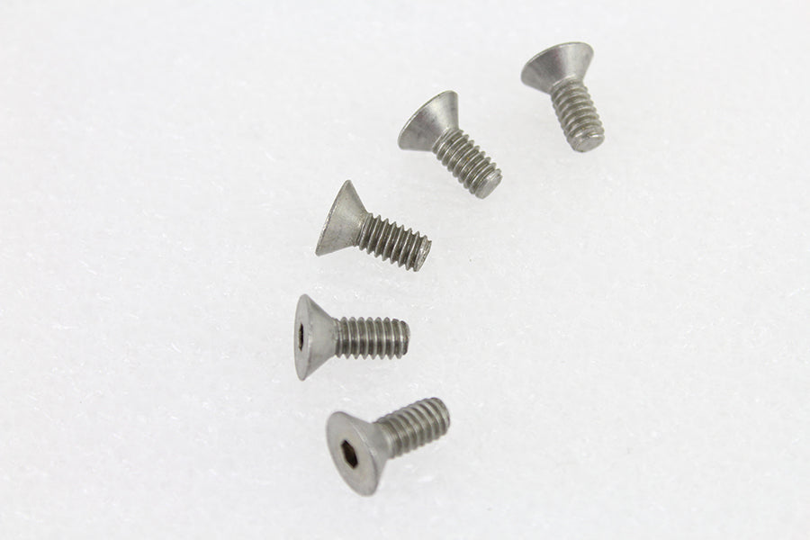 1/4 inch-20 x 5/8 inch Flathead Screw Stainless Steel