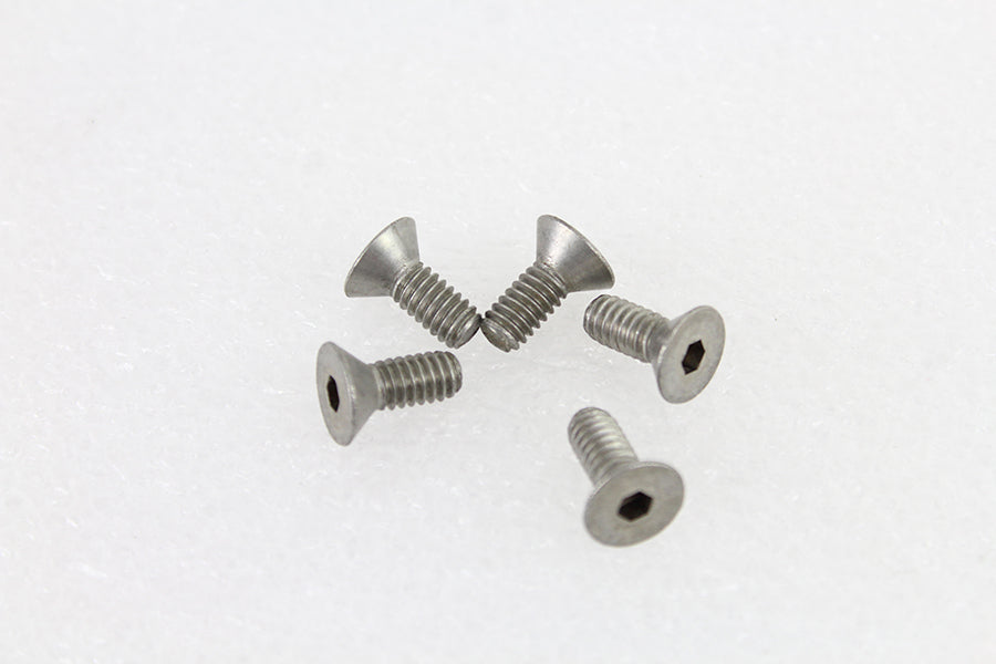 1/4 inch-20 x 5/8 inch Flathead Screw Stainless Steel