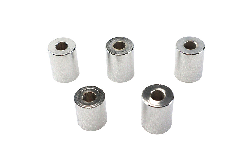 Chrome Spacers 5/16 inch x 3/4 inch x 1 inch