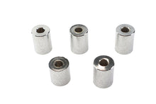 Load image into Gallery viewer, Chrome Spacers 5/16 inch x 3/4 inch x 1 inch