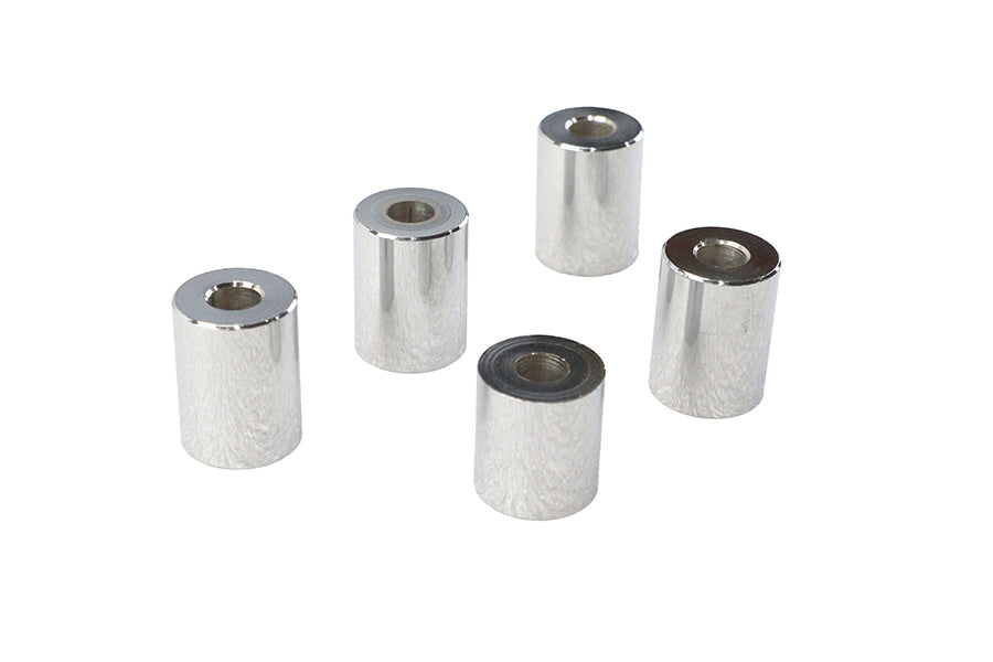 Chrome Spacers 5/16 inch x 3/4 inch x 1 inch