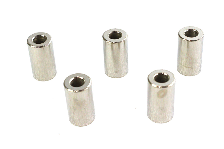 Chrome Spacers 5/16 inch x 5/8 inch x 1-1/8 inch