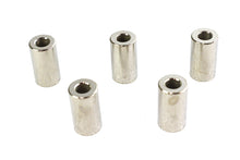 Load image into Gallery viewer, Chrome Spacers 5/16 inch x 5/8 inch x 1-1/8 inch