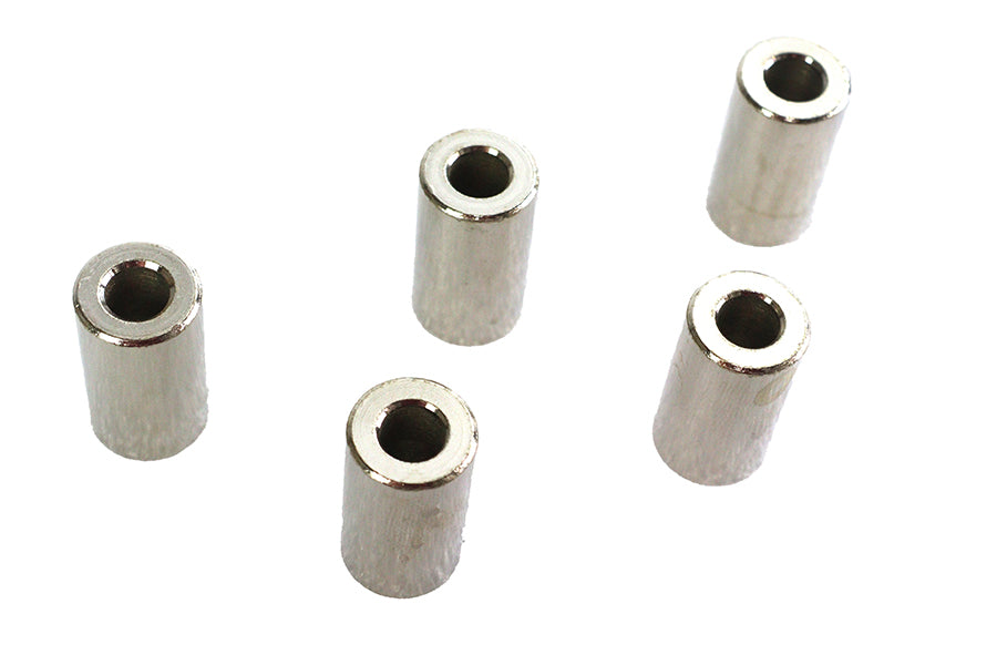 Chrome Spacers 5/16 inch x 5/8 inch x 1-1/8 inch