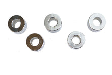 Load image into Gallery viewer, Chrome Spacers 3/8 inch x 3/4 inch x 1/2 inch